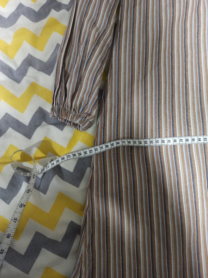 Bej Uzun yazlık Tunik - Görsel 5