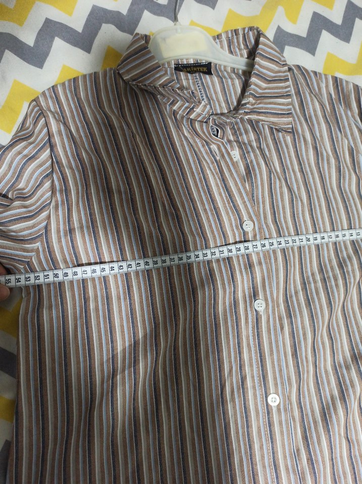 Bej Uzun yazlık Tunik - Görsel 4