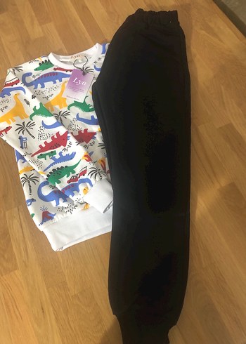 Çok Renkli Baskılı Erkek çocuk takım - Görsel 2