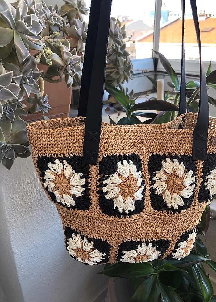 Örgü çanta - Görsel 2