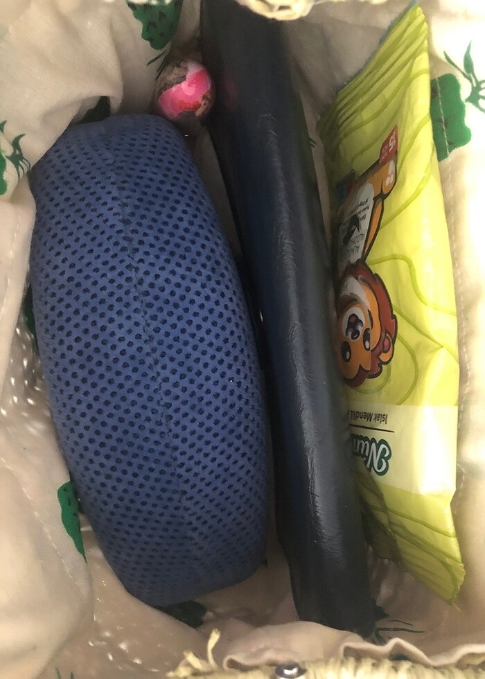 Burslu örgü çanta - Görsel 3