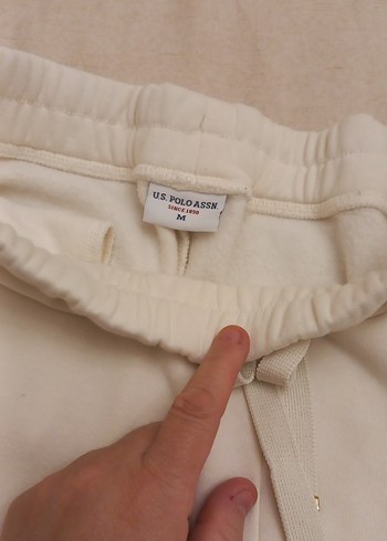 USPA M beden eşofman takım  Baskılı Beyaz - Görsel 7