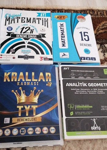 Beden Renk TYT AYT Matematik ve Geometri Deneme Seti YKS KİTAP