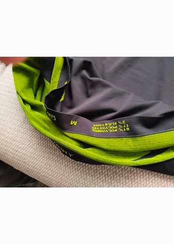 Yeşil Desenli Erkek Uzun Kollu Spor Tişört - Görsel 3