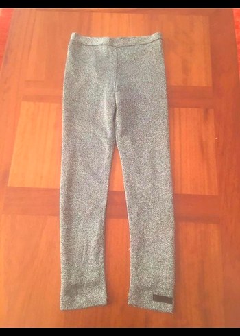 Gri Örgü çocuk tayt - Görsel 2