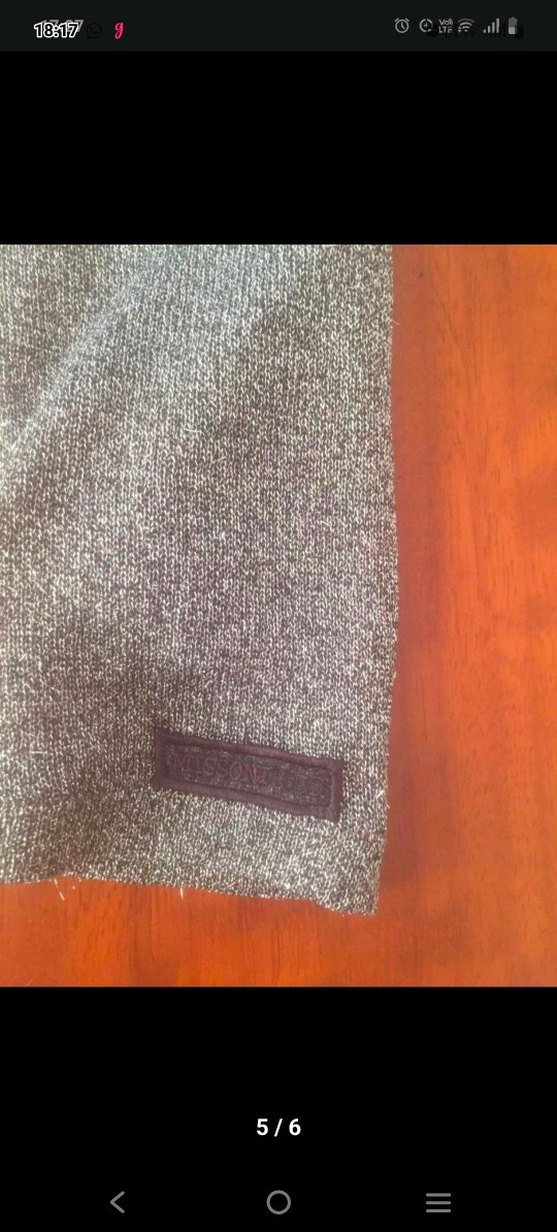 Gri Örgü çocuk tayt - Görsel 4