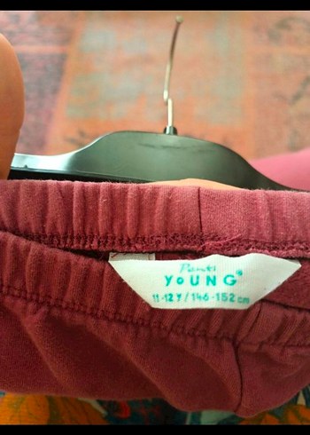 Bordo Renkli Kız Çocuk Tayt - Görsel 6