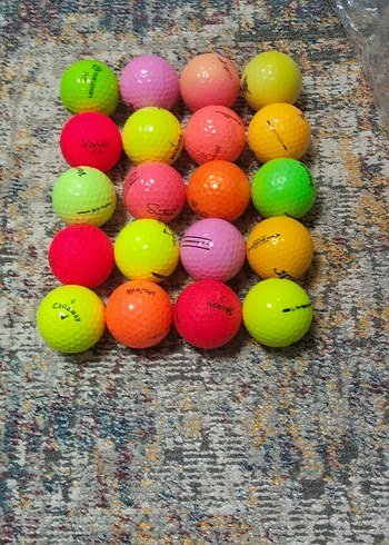 Renkli Golf Topları Seti - Görsel 5