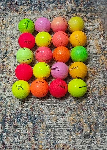 Renkli Golf Topları Seti - Görsel 6