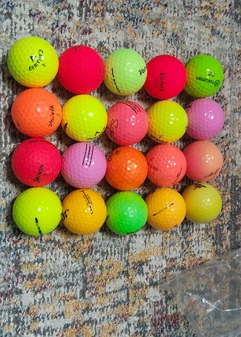 Renkli Golf Topları Seti - Görsel 3