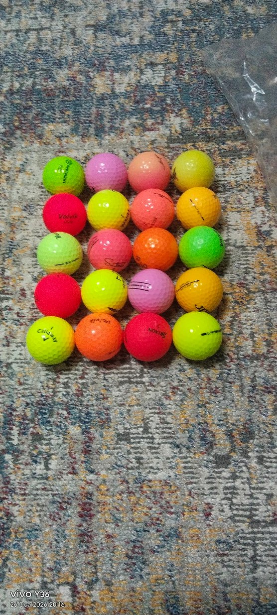 Renkli Golf Topları Seti - Görsel 5