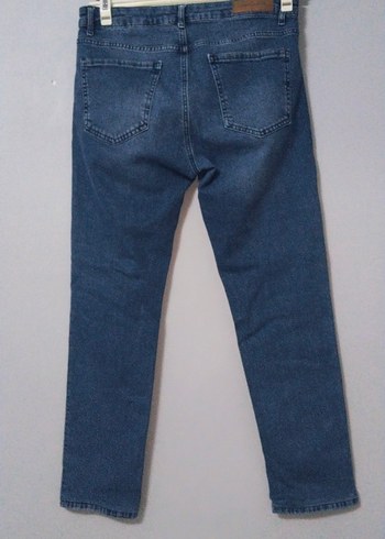 Gri Tonlu Lacivert Erkek Denim Pantolon - Görsel 4