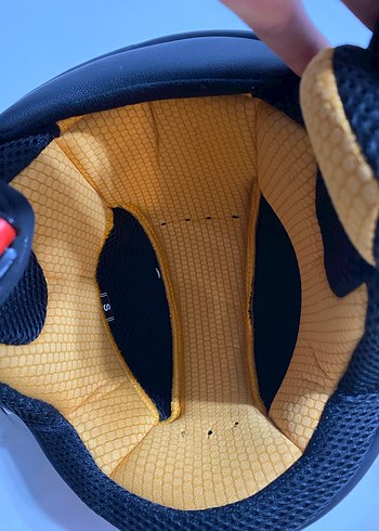 Beyaz Parlak Seramik Biker Kask - Görsel 4