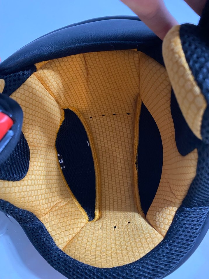 Beyaz Parlak Seramik Biker Kask - Görsel 4