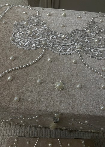 İnci Detaylı çeyiz sandığı - Görsel 4