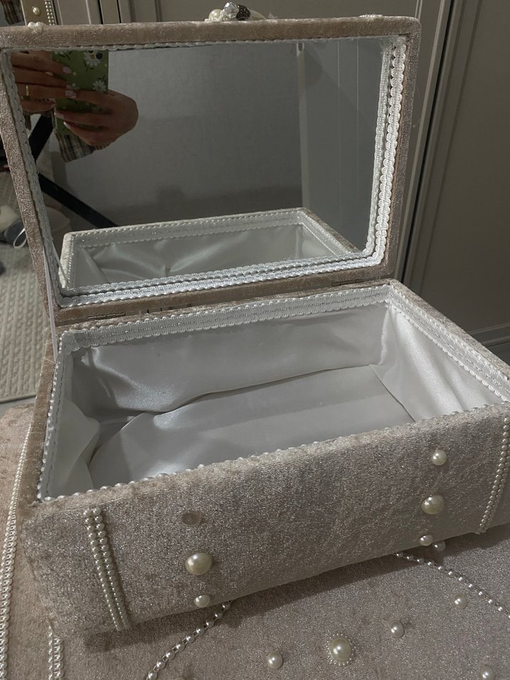 İnci Detaylı çeyiz sandığı - Görsel 2