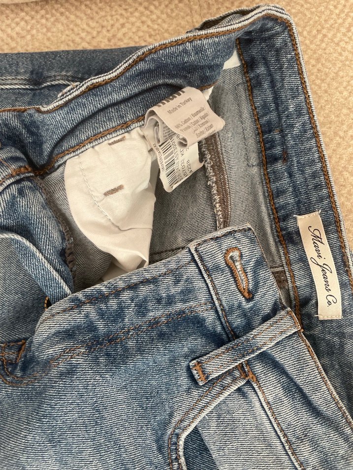 Kadın mavi dar  Kesim Jean - Görsel 3