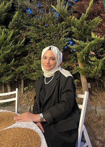 Kadın siyah blazer ceket - Görsel 2