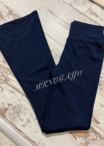 OYSHO ŞARDONLU İSPANYOLPAÇA TAYT - Görsel 5