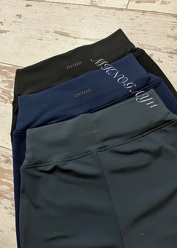 OYSHO ŞARDONLU İSPANYOLPAÇA TAYT - Görsel 2