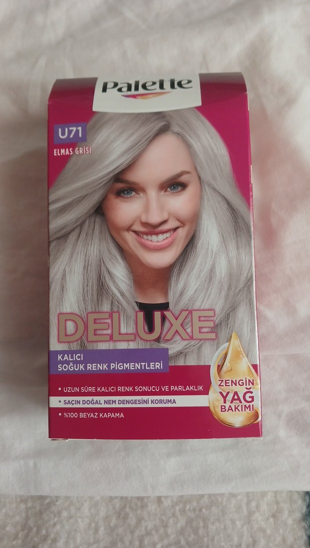 Palette Deluxe Kalıcı Saç Boyası Elmas Grisi U71 - Görsel 3