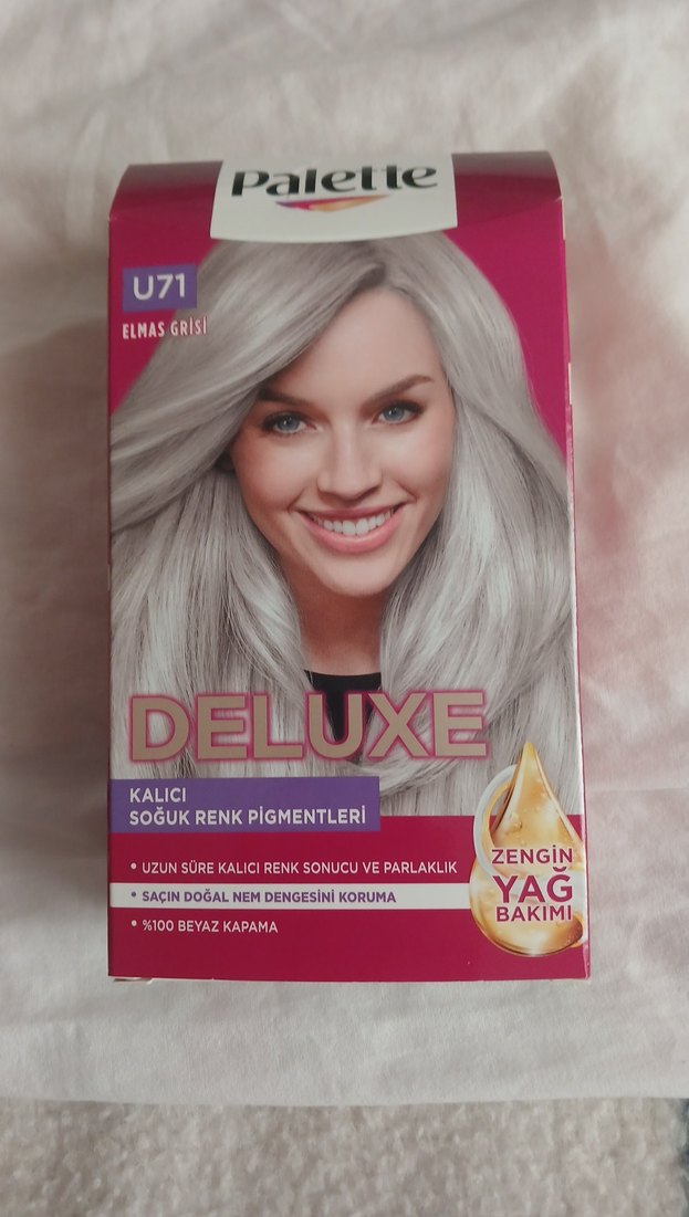 Palette Deluxe Kalıcı Saç Boyası Elmas Grisi U71 - Görsel 2
