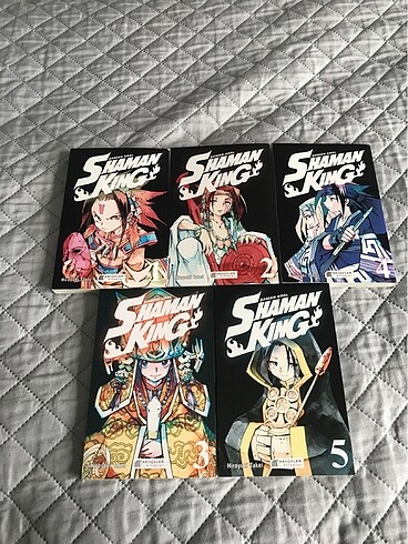 Shaman king 1-2-3-4-5