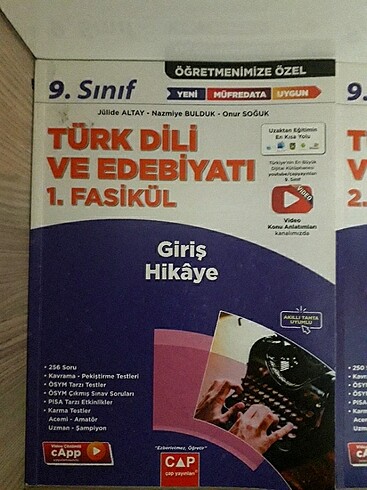  9. sınıf Türk Dili ve Edebiyatı konu anlatımı test kitabı