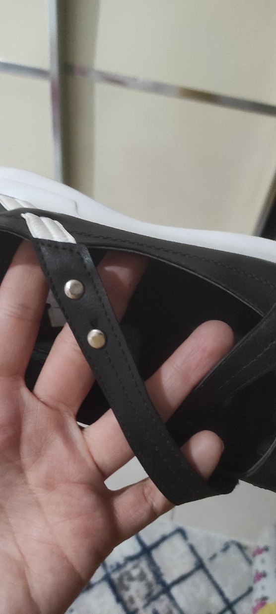 Siyah Kadın Günlük Dolgu Topuk Ayakkabı - Görsel 3