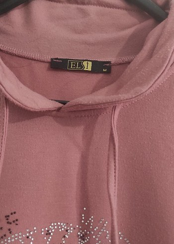 Pembe Midi Uzun Kollu Kadın Tunik - Görsel 3