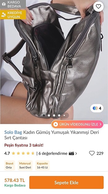 Diğer Sırt çantası