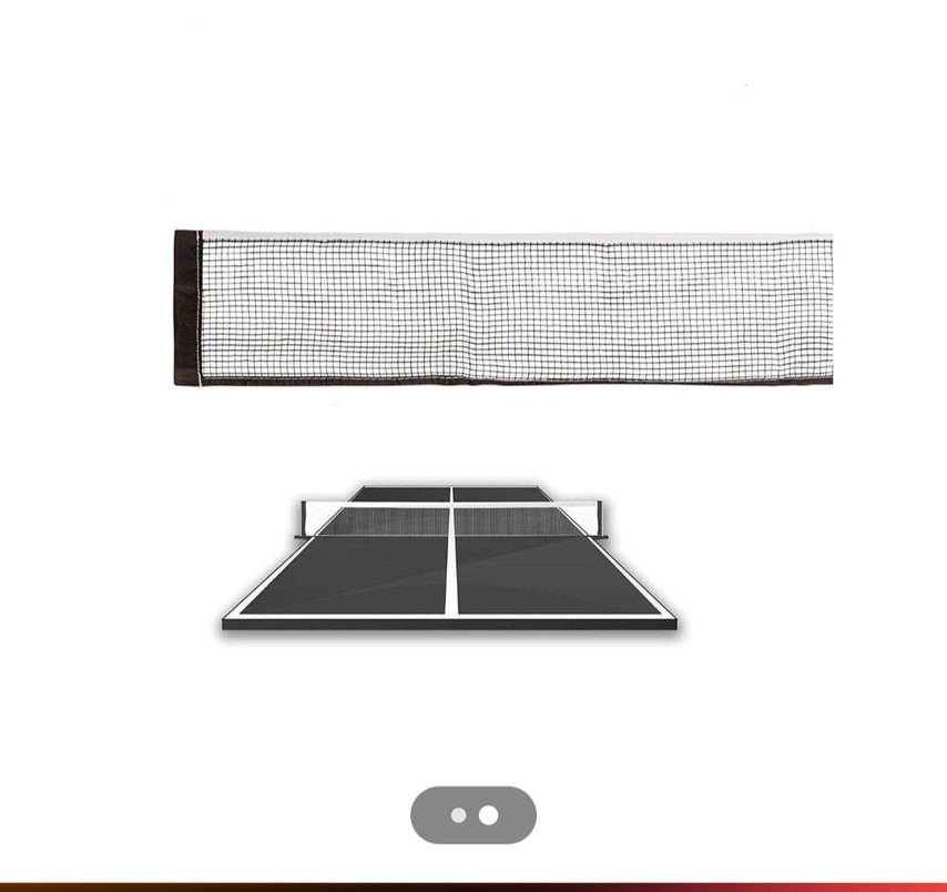 Koyu Yeşil masa tenisi filesi - Görsel 4