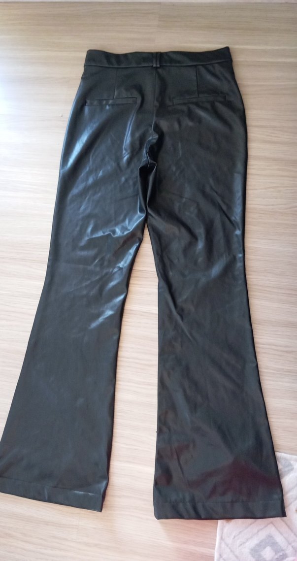 LCW Deri Siyah Pantolon - Görsel 3