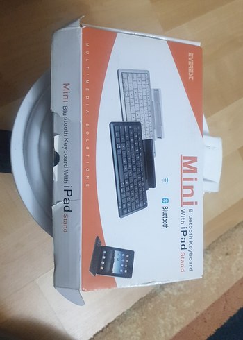 EVEREST BLUETOOTH Mini Siyah Kablosuz Klavye - Görsel 7