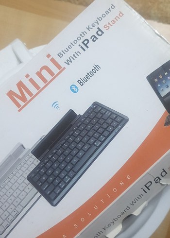 EVEREST BLUETOOTH Mini Siyah Kablosuz Klavye - Görsel 10