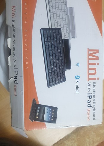 EVEREST BLUETOOTH Mini Siyah Kablosuz Klavye - Görsel 8