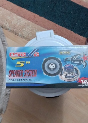 Osawa W-1512 5" 120 Watt Profesyonel Oto Hoparlör - Görsel 2