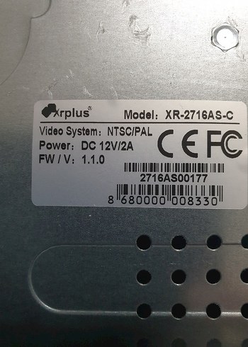 Arplus XR-2716 16 Kanal Kamera Kayıt Cihazı - Görsel 4