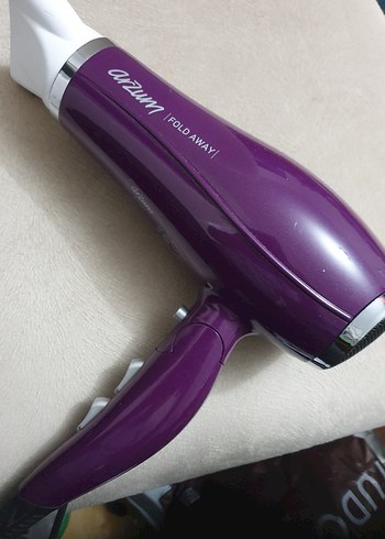 Arzum Katlanabilir Mor SEYAHAT SAÇ KURUTMA Makinesi - Görsel 2