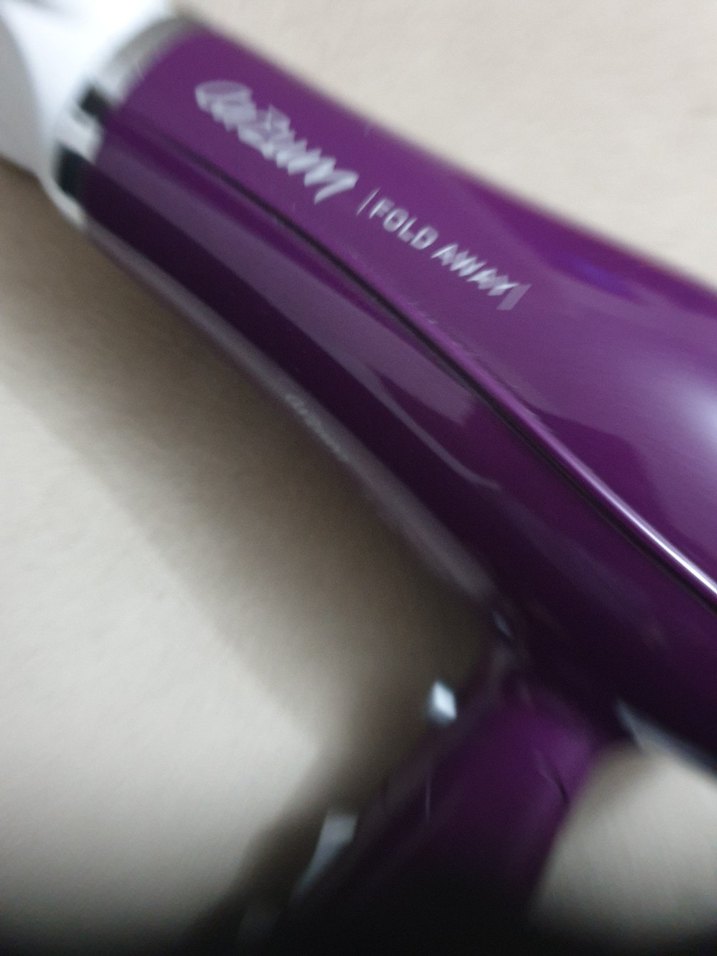Arzum Katlanabilir Mor SEYAHAT SAÇ KURUTMA Makinesi - Görsel 3