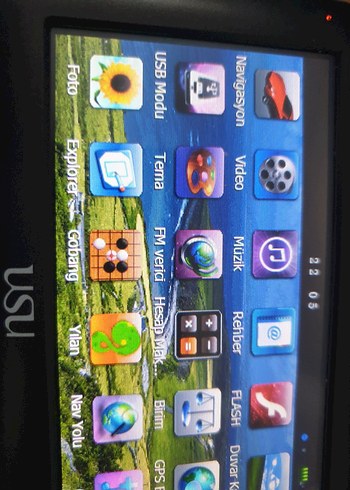 USU Q6 4.3 GPS Navigasyonlu Mavi Bluetooth Araç Kiti - Görsel 3