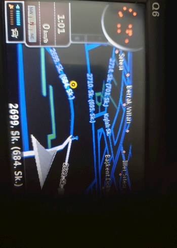 USU Q6 4.3 GPS Navigasyonlu Mavi Bluetooth Araç Kiti - Görsel 5