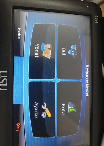 USU Q6 4.3 GPS Navigasyonlu Mavi Bluetooth Araç Kiti - Görsel 6