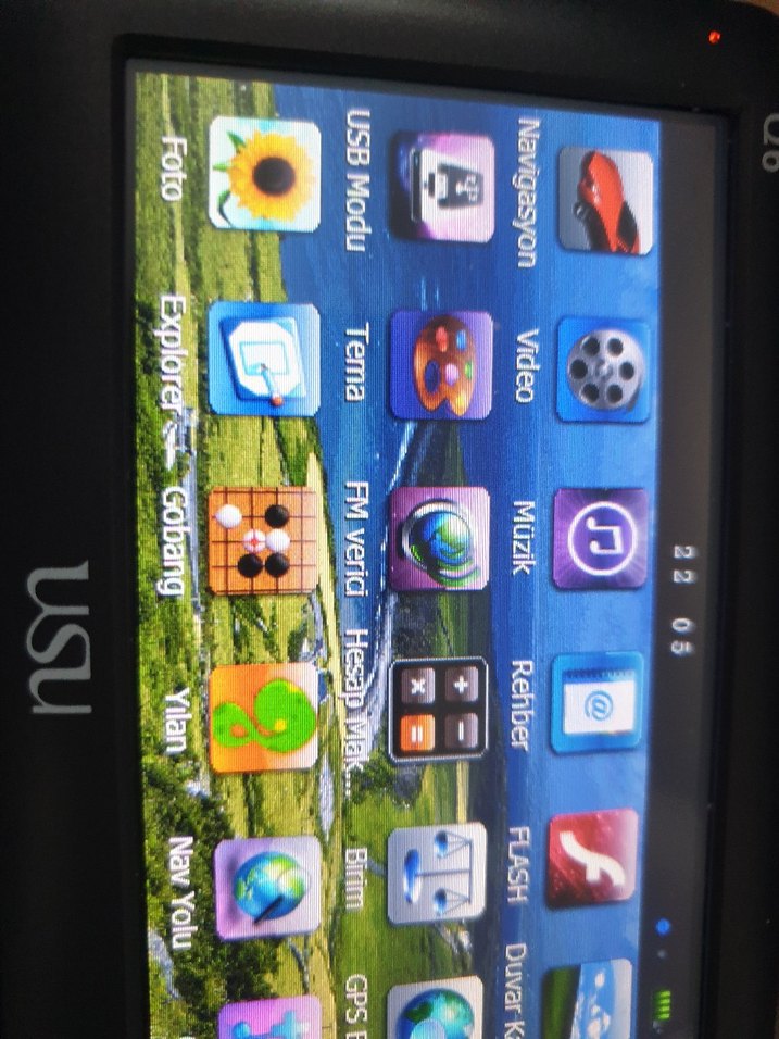 USU Q6 4.3 GPS Navigasyonlu Mavi Bluetooth Araç Kiti - Görsel 3