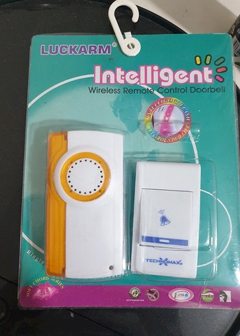 Luckarm Kablosuz Kapı Zili Seti Beyaz - Görsel 6