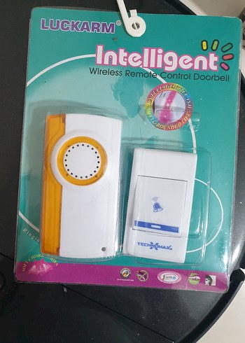 Luckarm Kablosuz Kapı Zili Seti Beyaz - Görsel 4