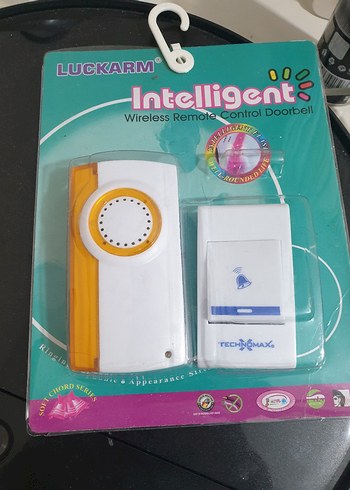 Luckarm Kablosuz Kapı Zili Seti Beyaz - Görsel 2