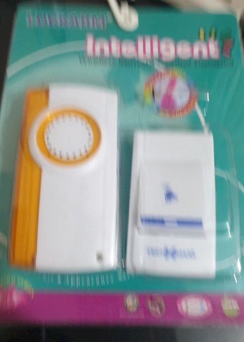 Luckarm Kablosuz Kapı Zili Seti Beyaz - Görsel 7