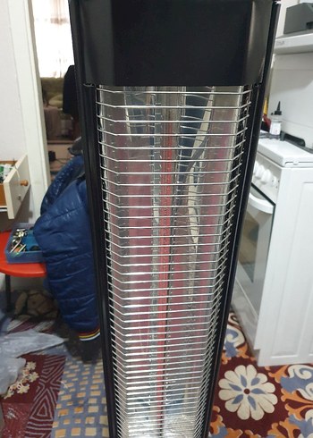 Luxell 1800W Dikey KULE TİPİ Karbon Isıtıcı Siyah - Görsel 4