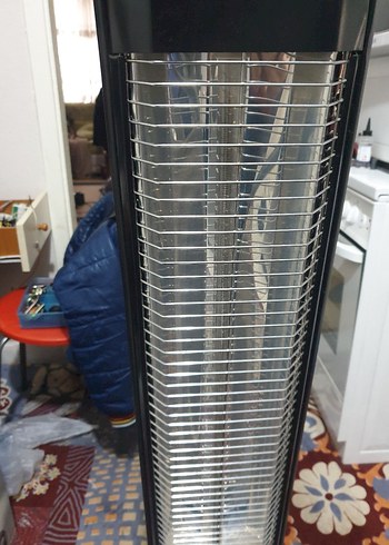 Luxell 1800W Dikey KULE TİPİ Karbon Isıtıcı Siyah - Görsel 6